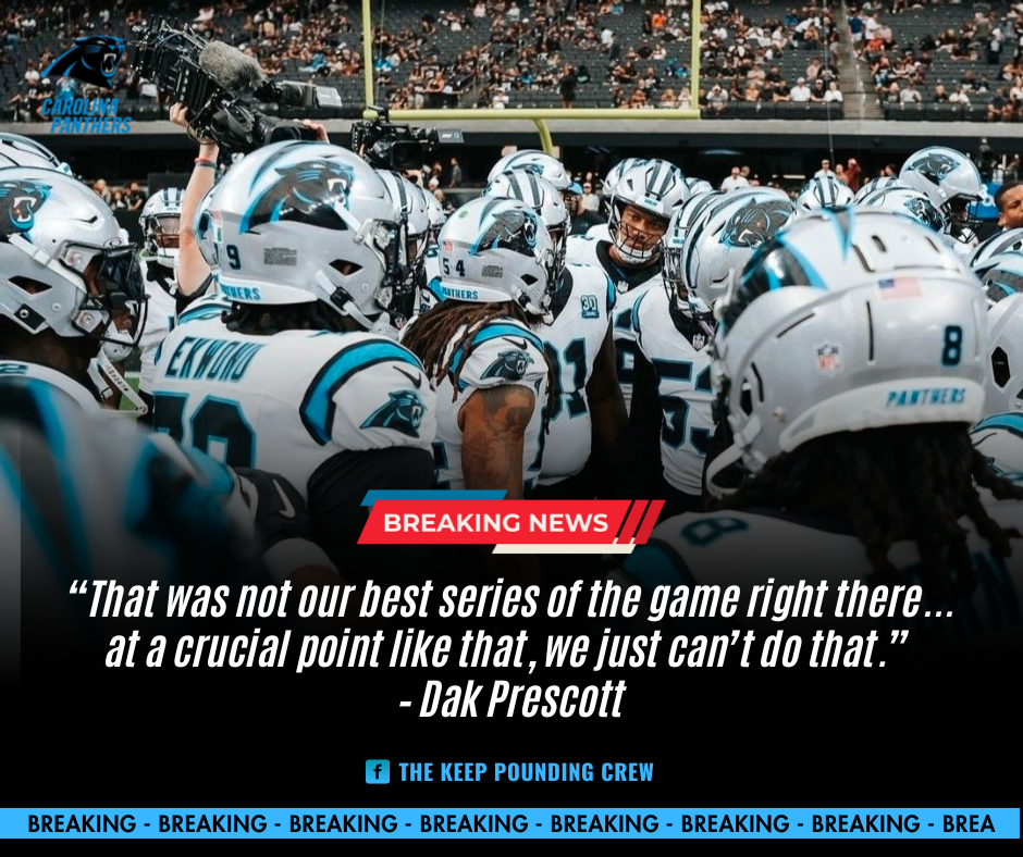 Cowboys QB Dak Prescott Calls Out One Costly Issue After Panthers Loss