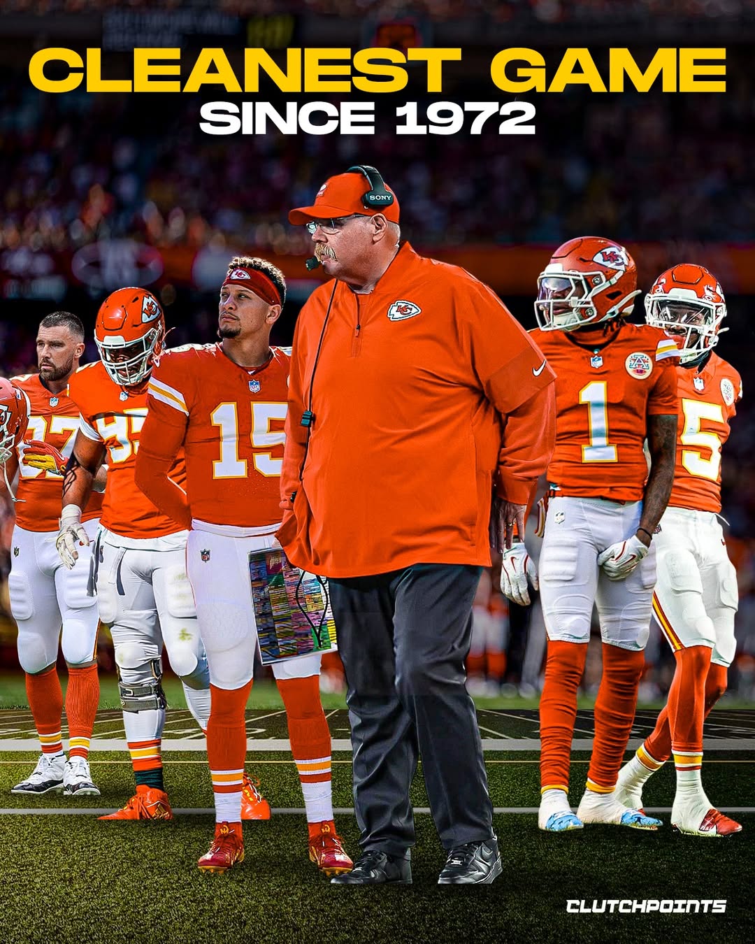 The Cleanest Game in 50 Years: Chiefs Redefine Modern Football Perfection