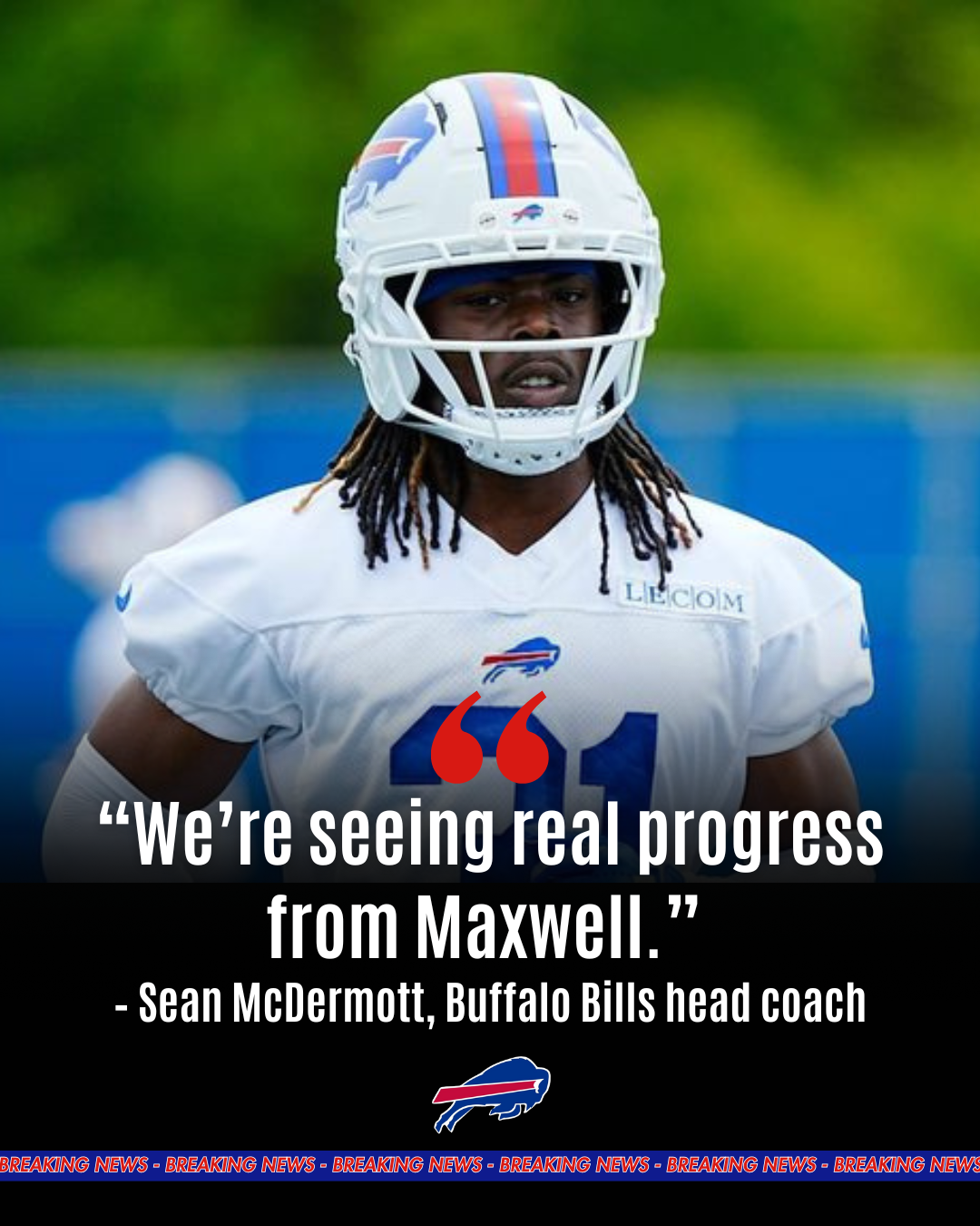 Buffalo Bills open practice window hinting at rookie cornerback’s return