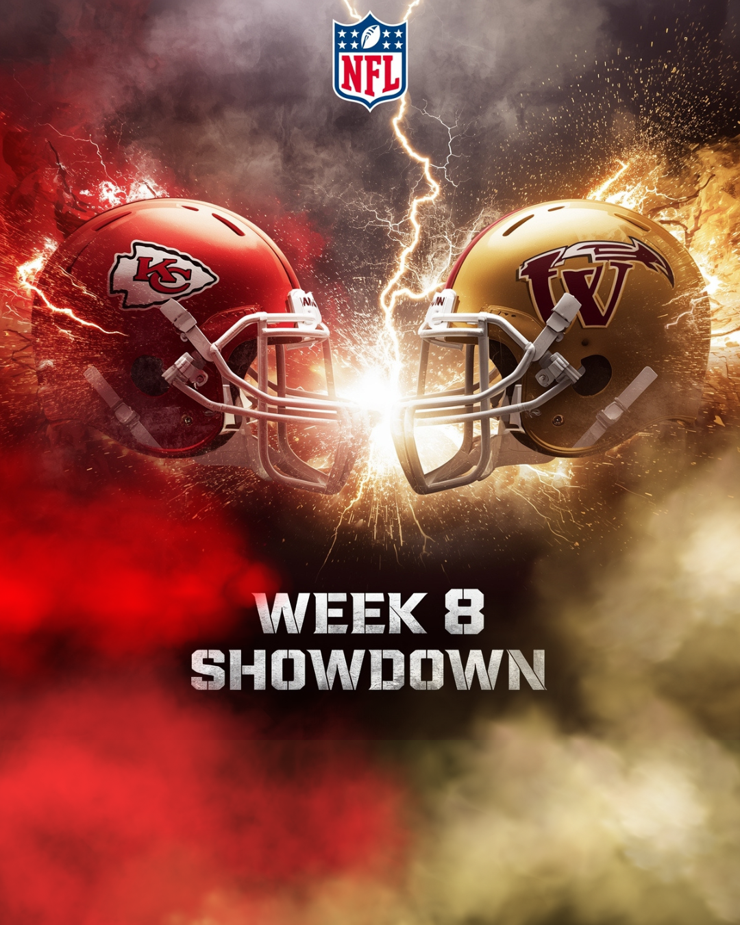 Game Information for Week 8: Kansas City Chiefs vs. Washington Commanders (2025 NFL Season)