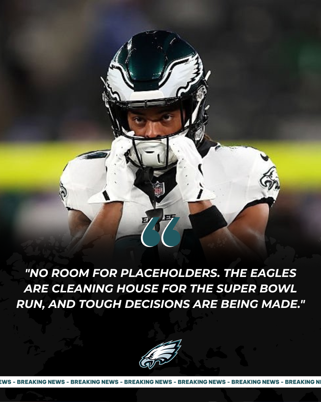 Philadelphia Eagles Begin Purge - To Make Way for Stars.