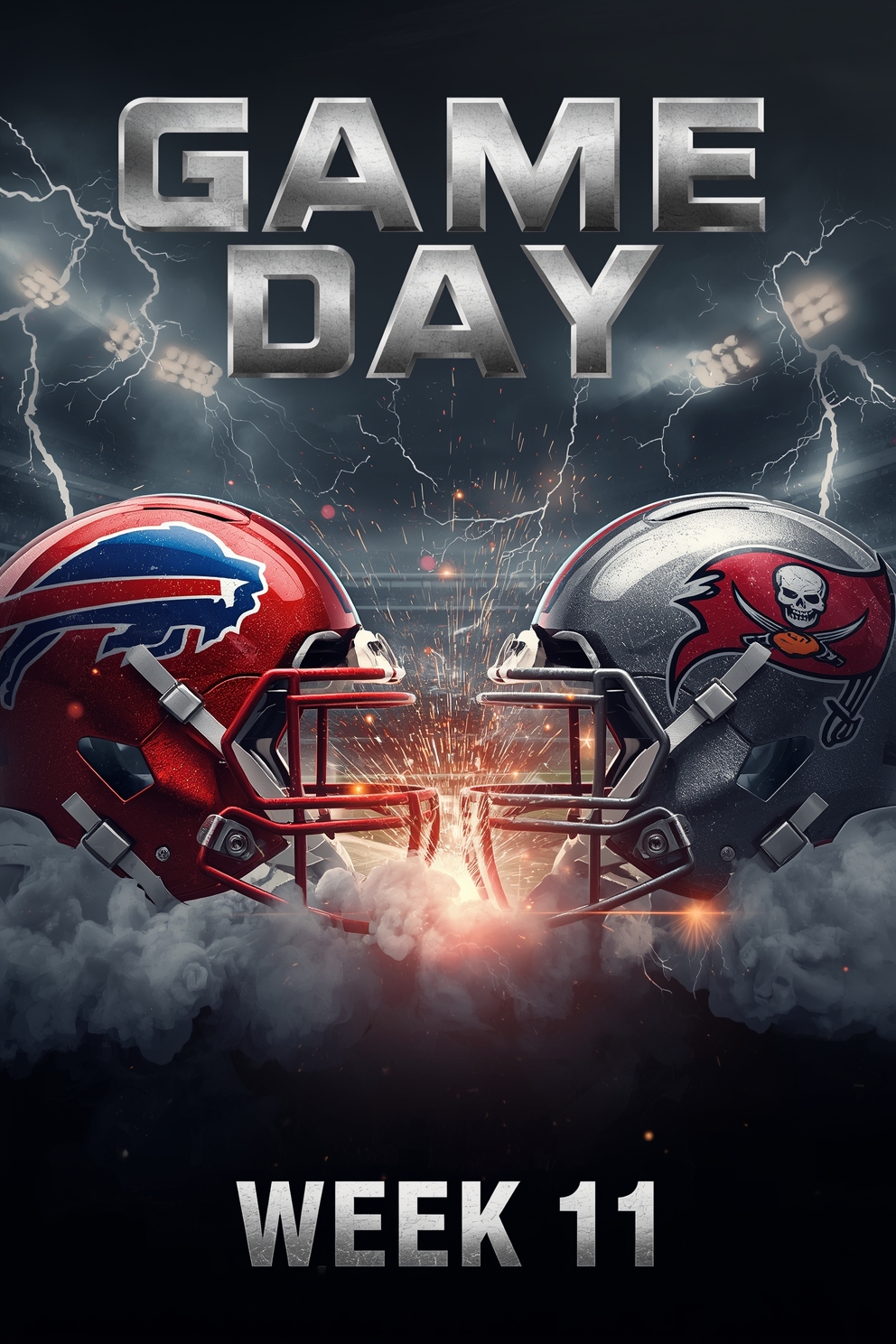 HOW TO WATCH BILLS vs. BUCCANEERS - GAME DAY - WEEK 11 SHOWDOWN: 