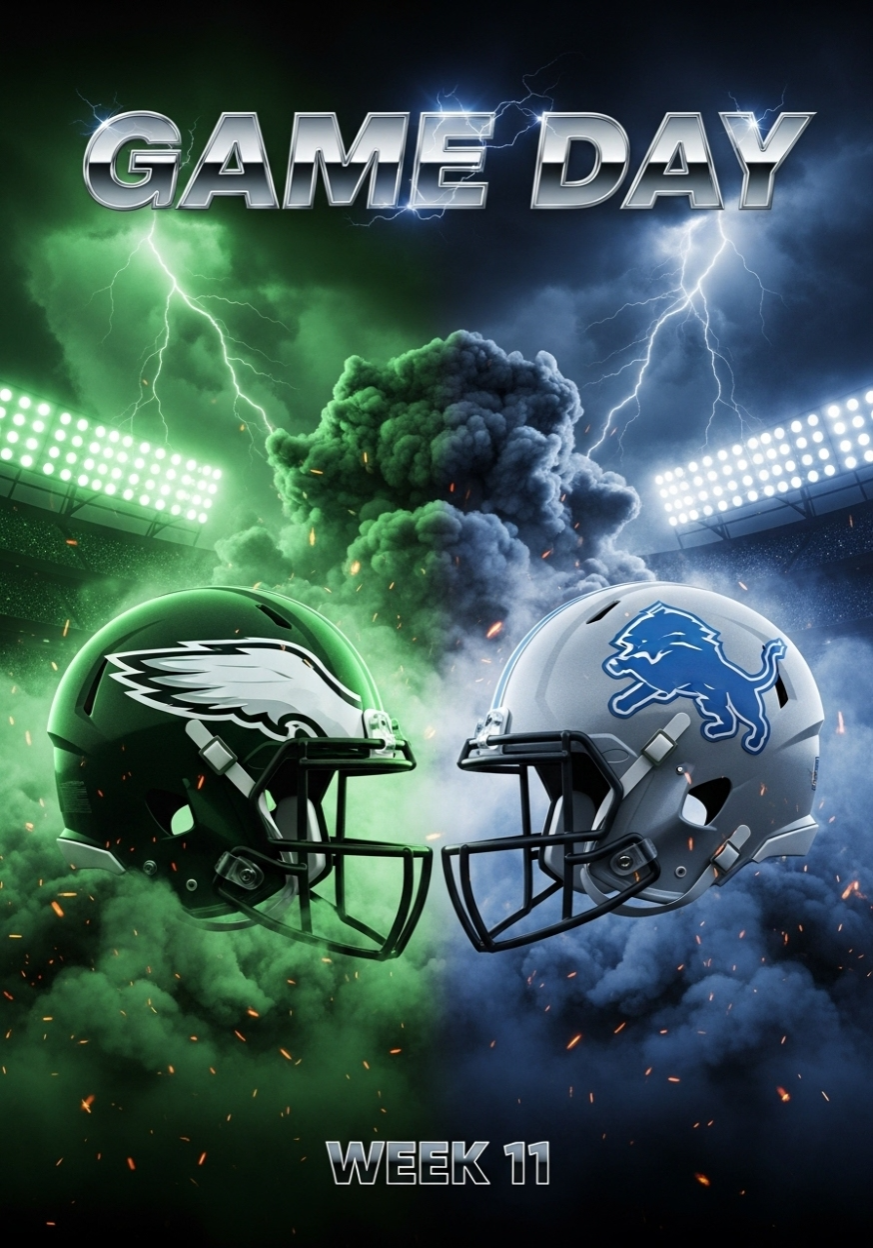 HOW TO WATCH EAGLES VS. LIONS - GAME DAY - WEEK11