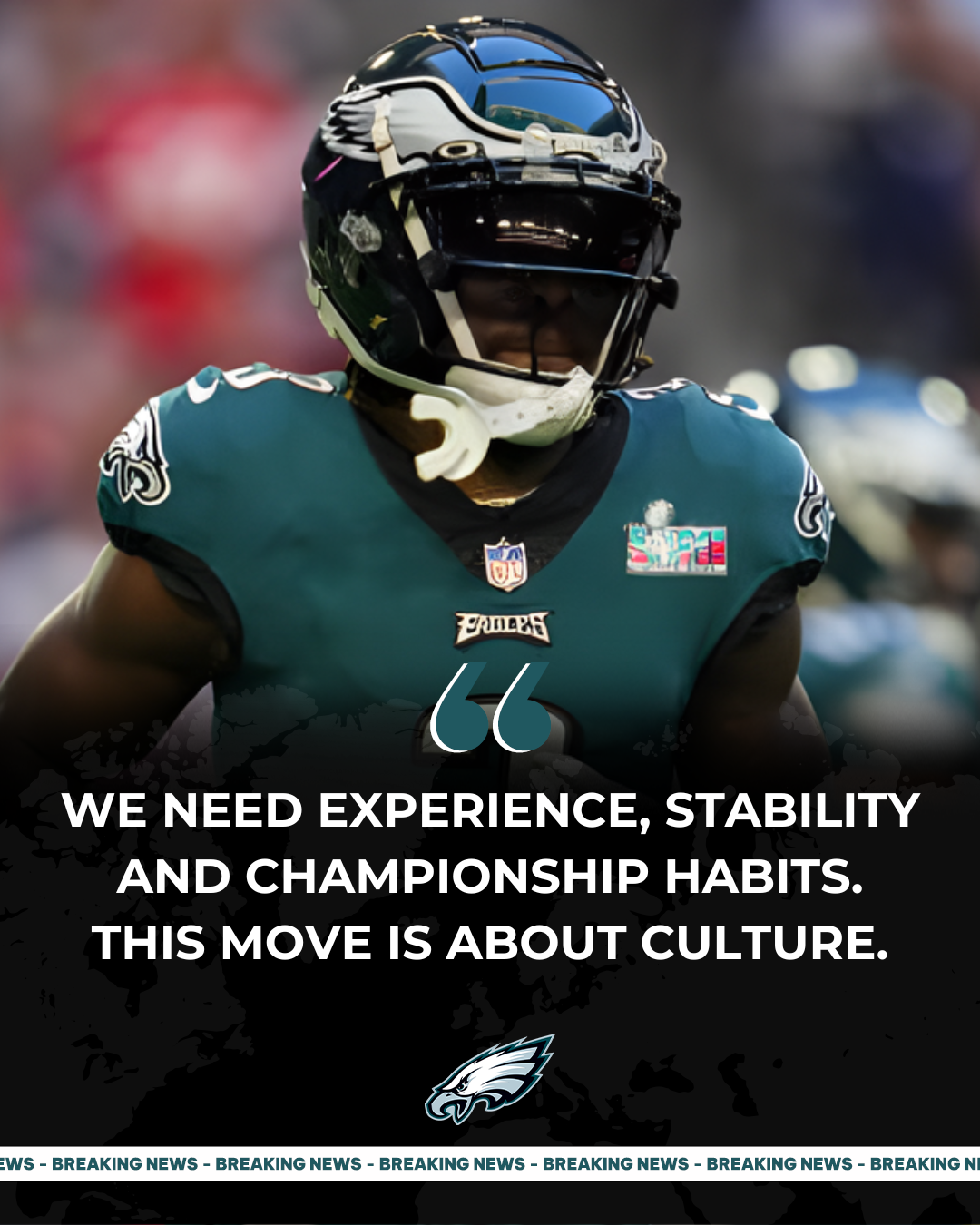 Eagles Finalize Reunion With a Veteran From the 2023 Super Bowl Run Ahead of a Critical Stretch