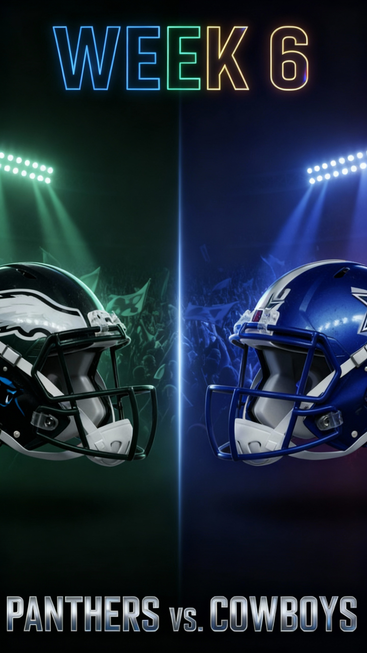 Detailed Guide for Fans: Carolina Panthers Vs Dallas Cowboys Week 6 NFL 2025!