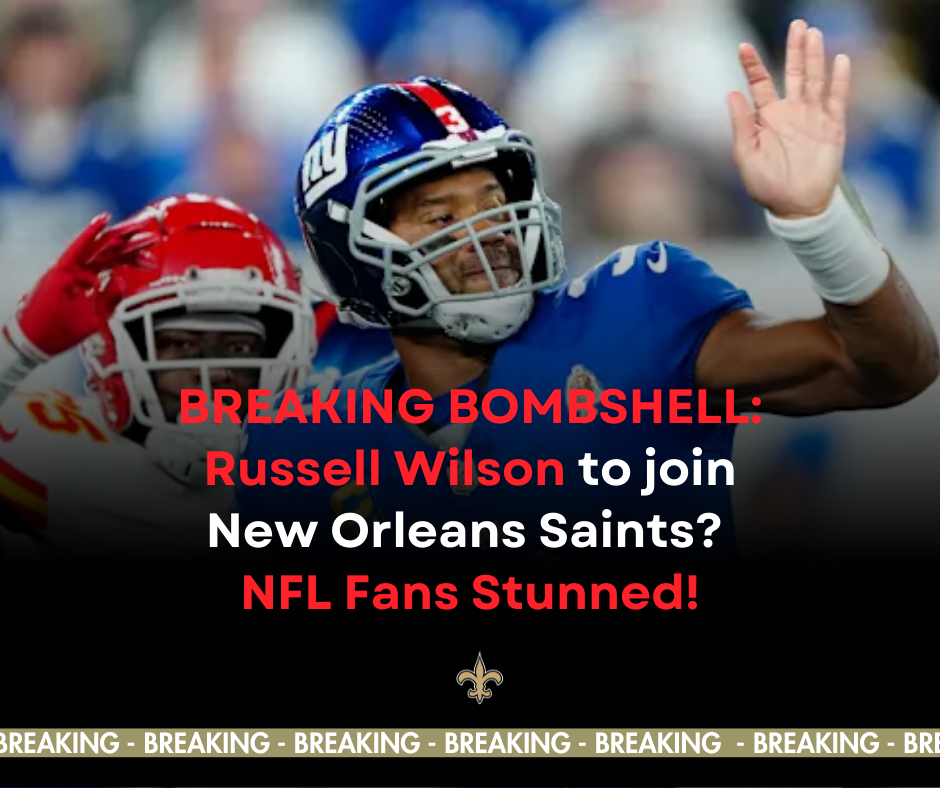 SHOCKING RUMOR: Could Russell Wilson Join the New Orleans Saints? NFL Drama Explodes!