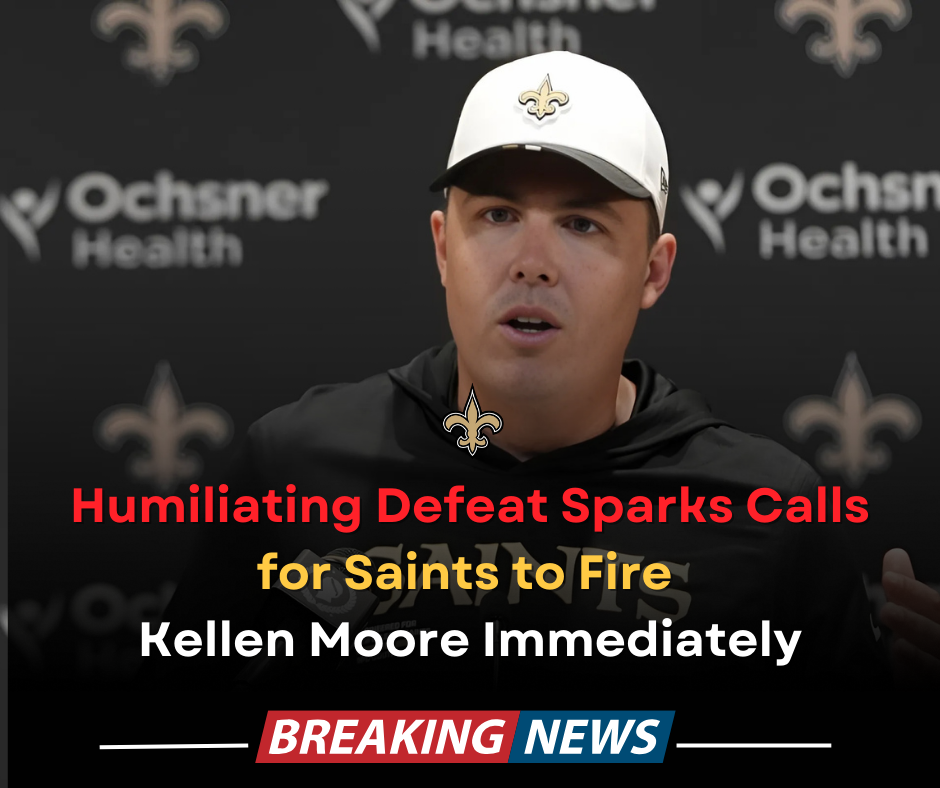 Humiliating Defeat Sparks Calls for Saints to Fire Kellen Moore Immediately