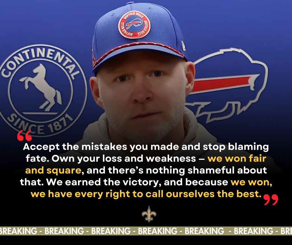 Sean McDermott’s Arrogance on Full Display After Bills’ Win Over Saints