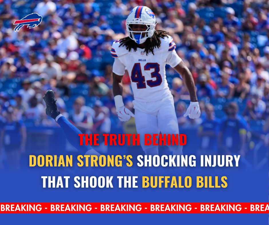 Breaking News Before Kickoff: Buffalo Bills Rookie Dorian Strong Suffers Neck Injury — Defense in Panic Mode