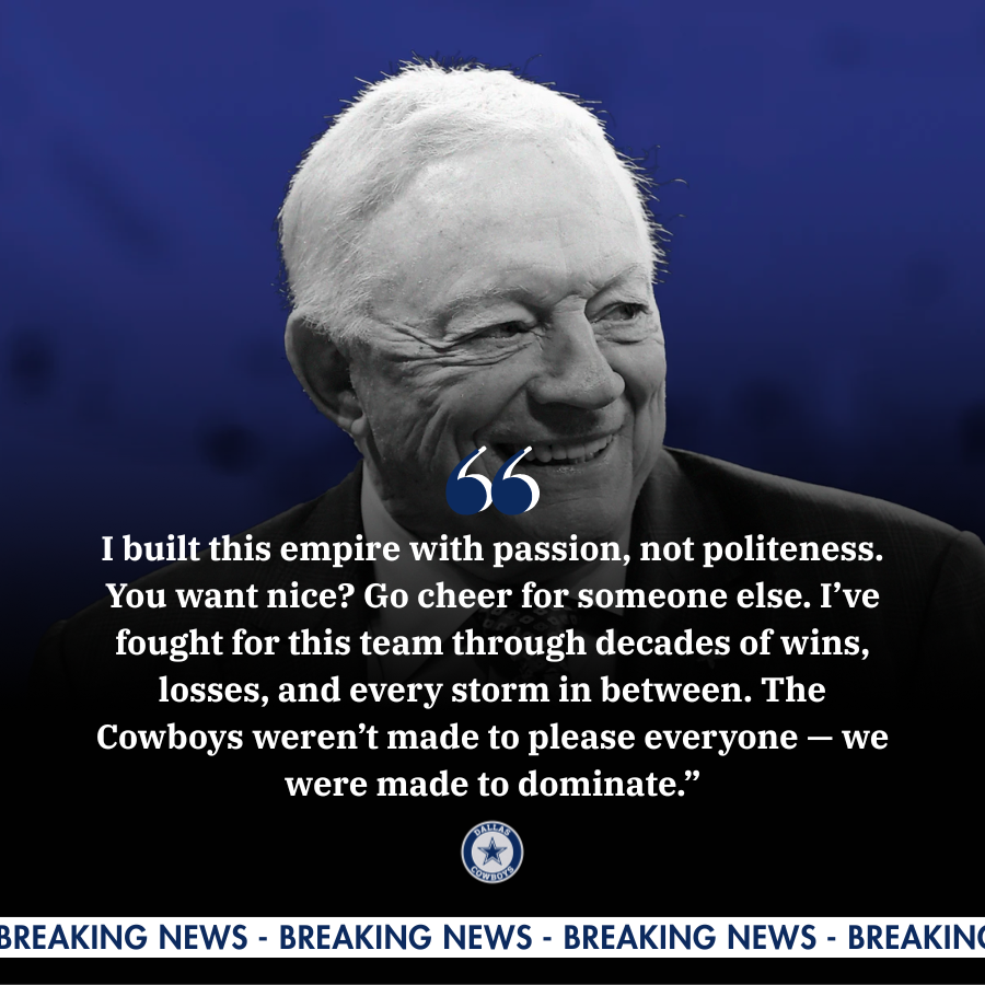 BREAKING NEWS: NFL Slams Jerry Jones Over Obscene Gesture — Cowboys Owner Faces Heavy Consequences