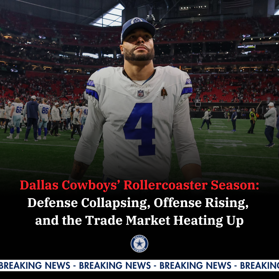 The Cowboys’ Chaos Continues: Can Dak Prescott Save the Season?