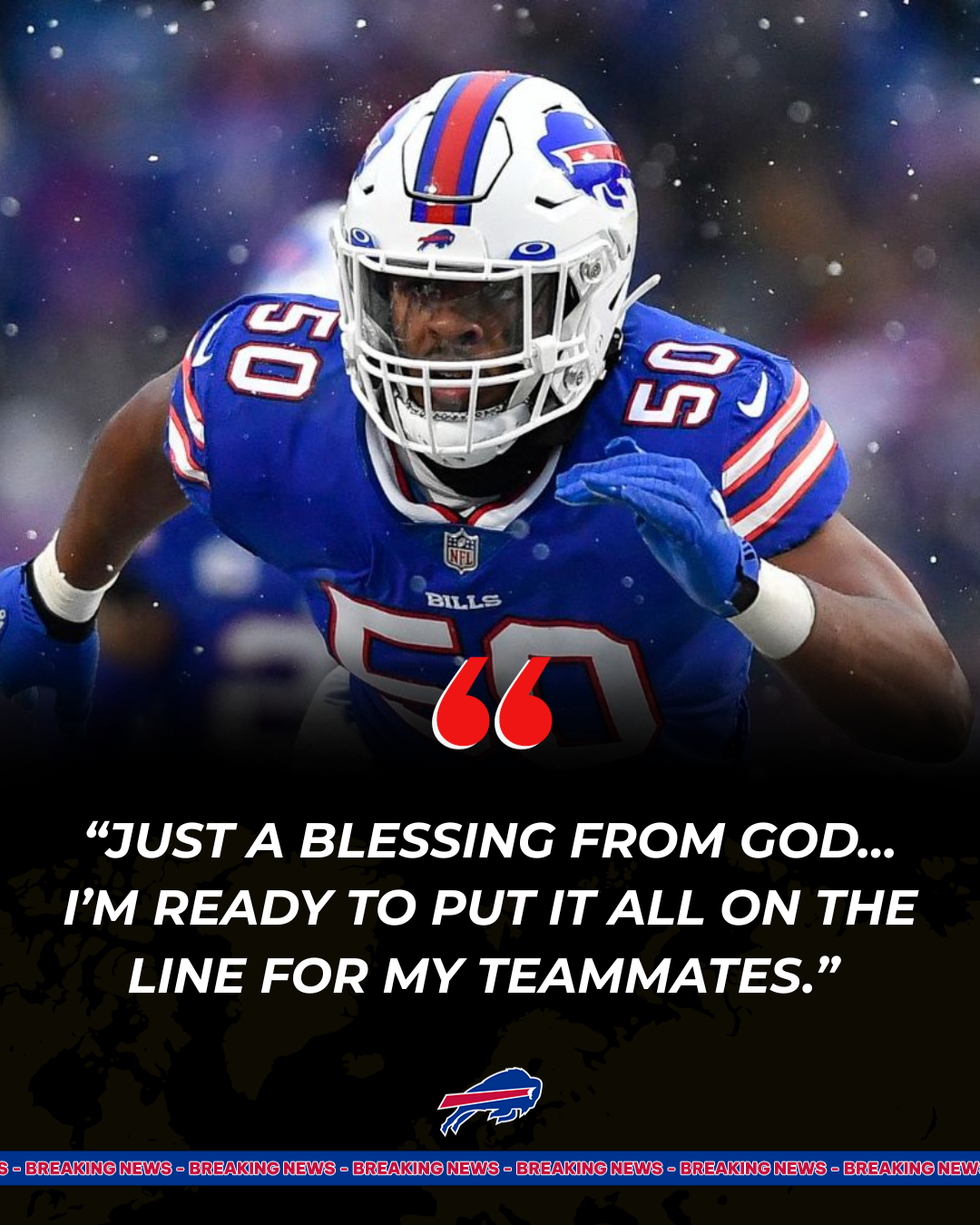 Bills star receives unwanted honor after forgettable start to season