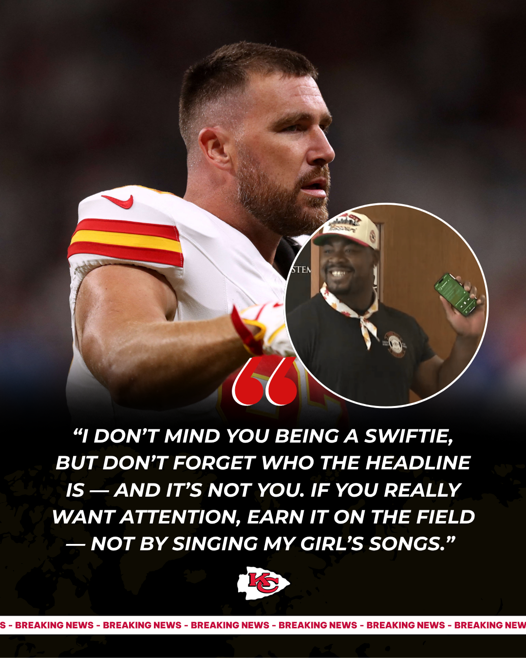 BREAKING NEWS: Travis Kelce Fires Back After Chris Jones Flirts With Taylor Swift in Press Conference