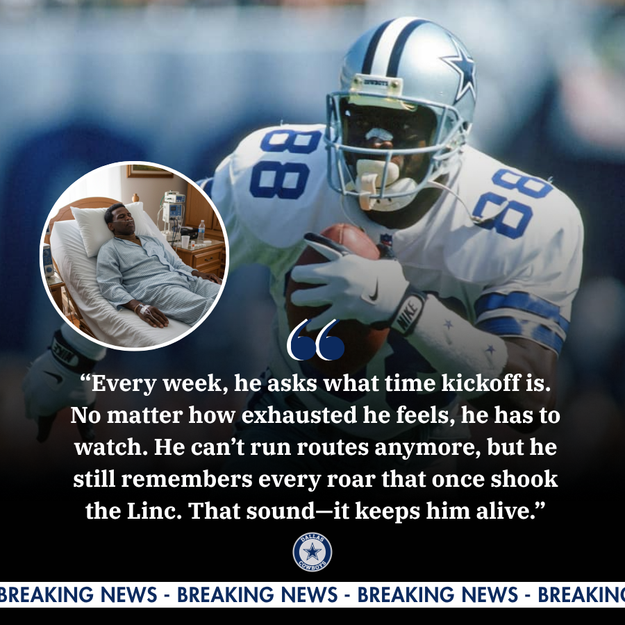 Cowboys WR Legend Fights Back After Stroke But Never Misses a Game, Family Shares His Undying Love for Dallas