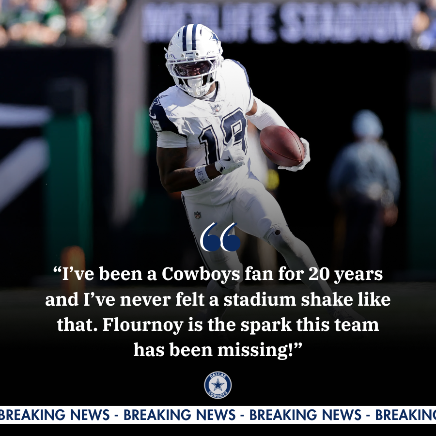 TOUCHDOWN! Ryan Flournoy runs through the defense to give the Dallas Cowboys the lead — AT&T Stadium erupts!
