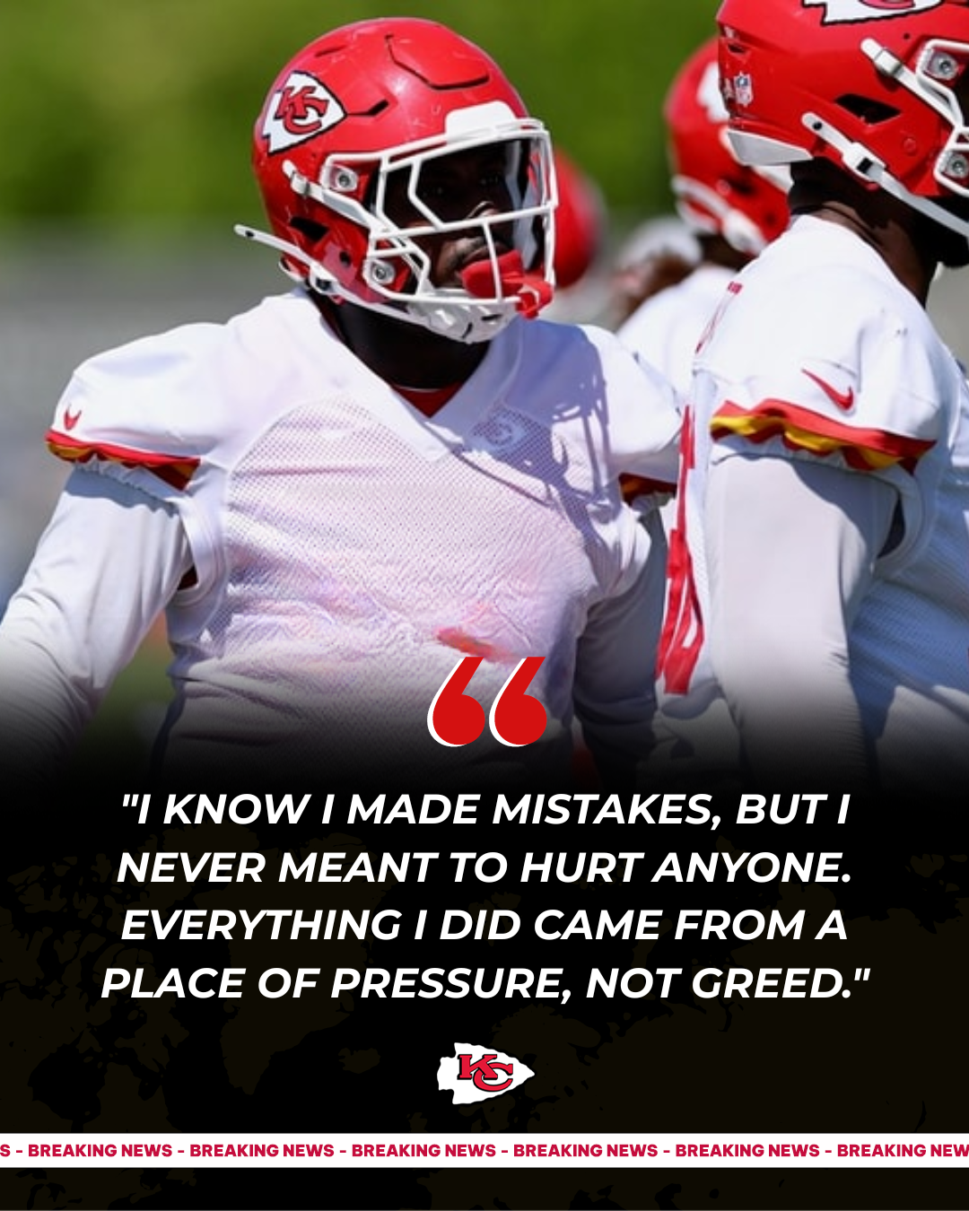 🚨Chiefs rookie DT accused of embezzling charity funds while receiving legal support from the team - fans surprised by the familiar name