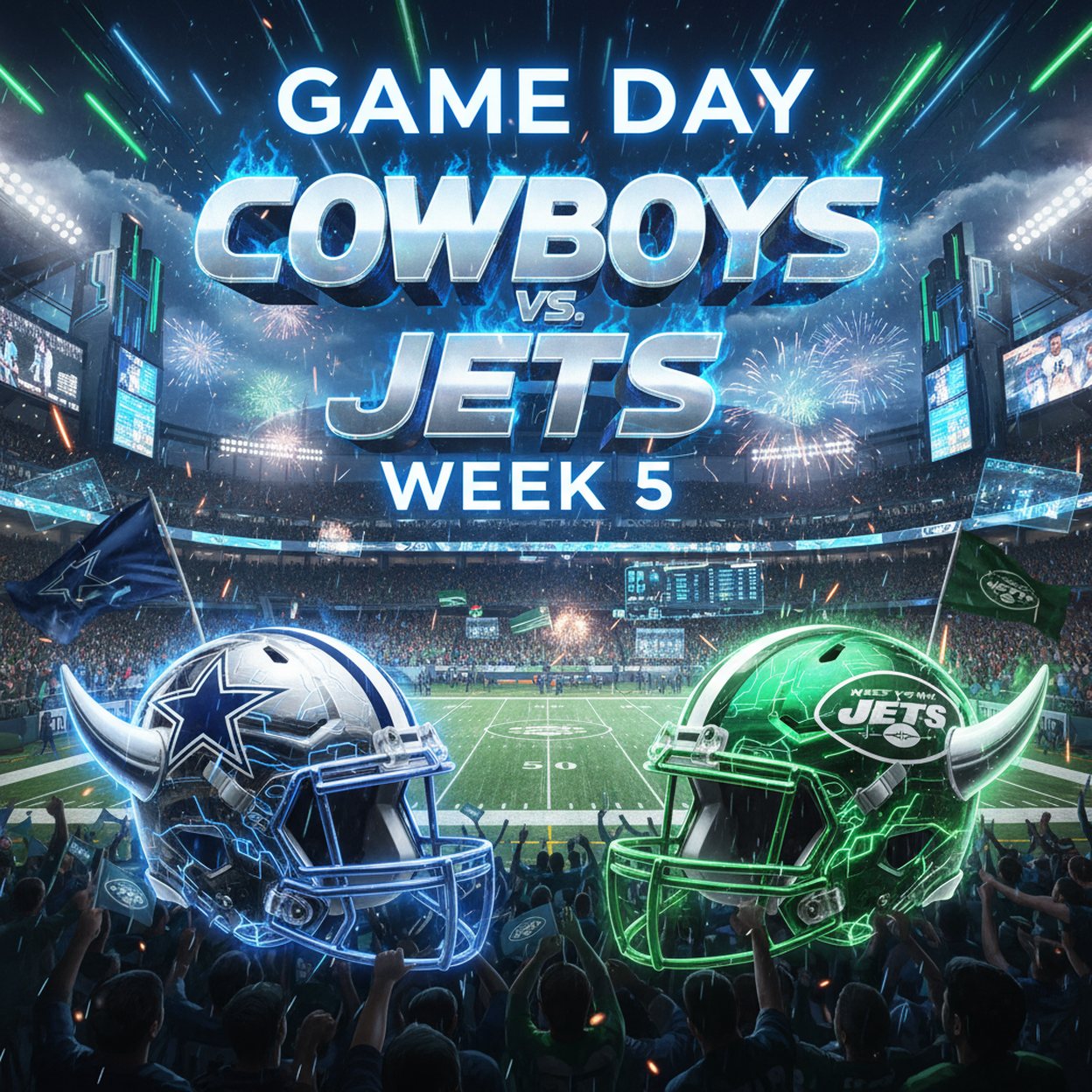 💙⭐ HOW 'BOUT THEM COWBOYS?! DALLAS GEARING UP FOR SHOWDOWN WITH THE JETS — TIME TO RIDE! 🏈🔥