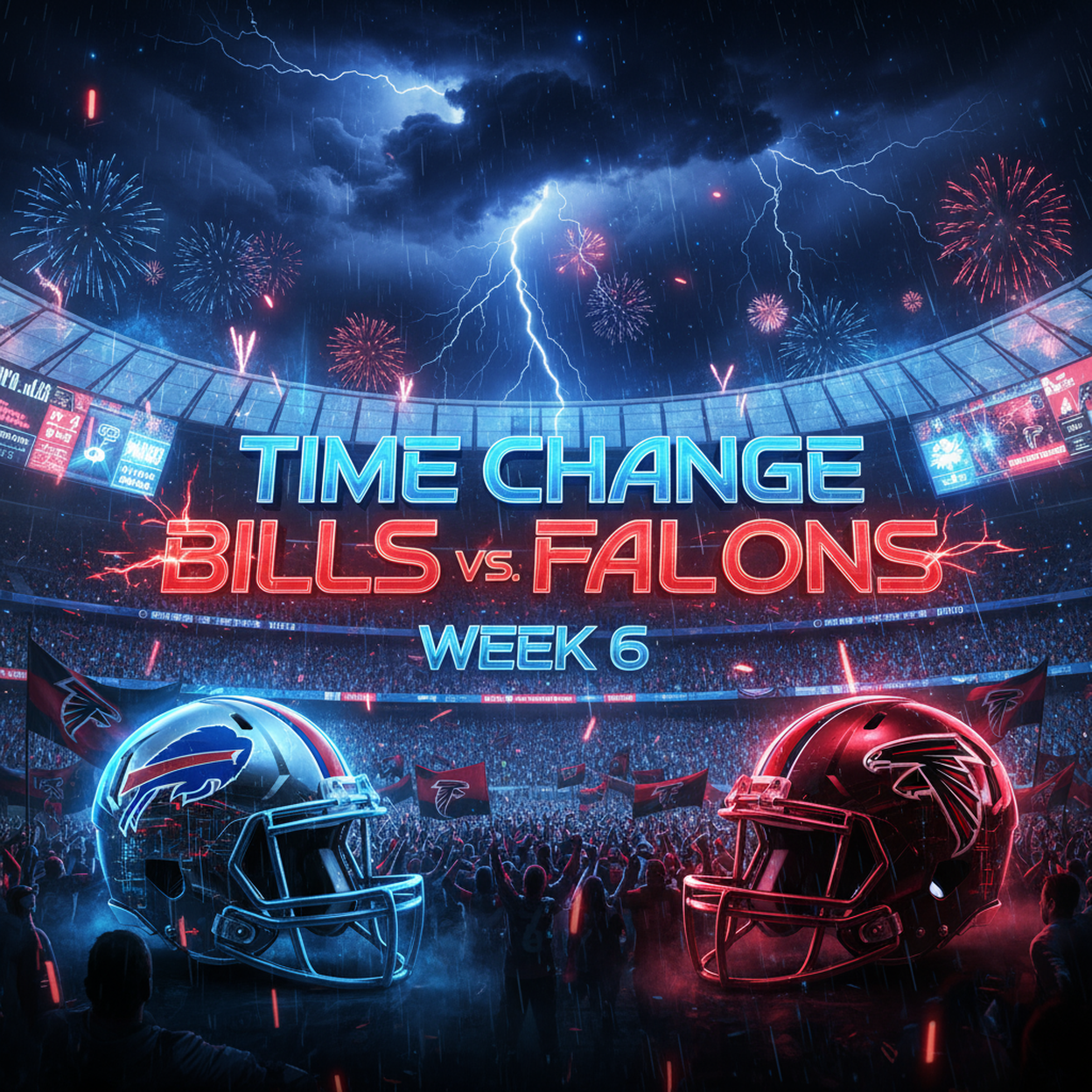 Time Update – Bills vs Falcons – Week 6 Game Information