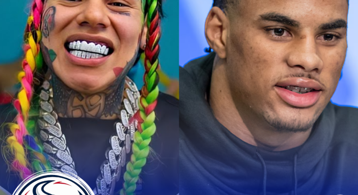 🚨 6ix9ine Feuds with Bills Rookie Keon Coleman After Viral Comment — “At Least My Games Have Kids Watching… Yours Have the FBI!” 😳💙❤️🔥