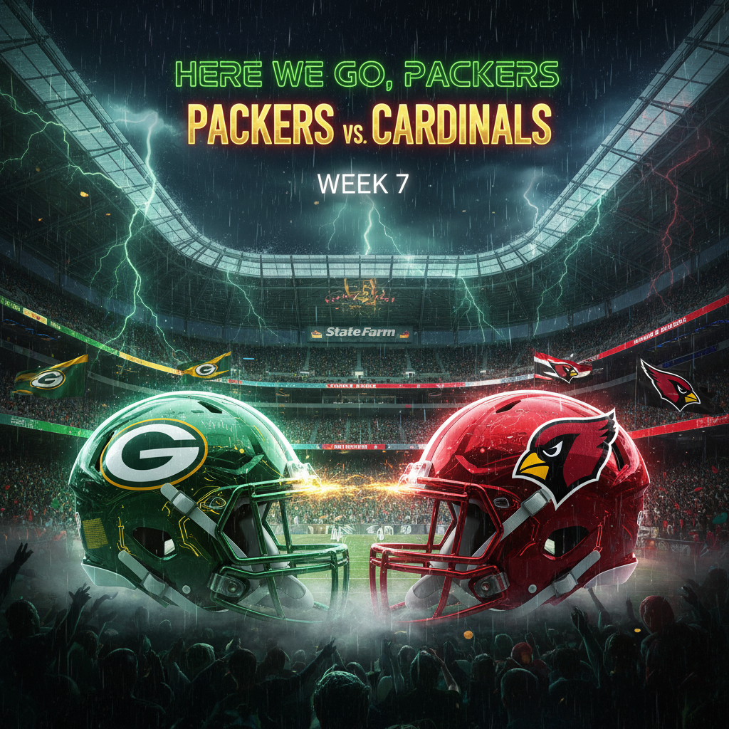 Packers vs Cardinals – Week 7 Game Information