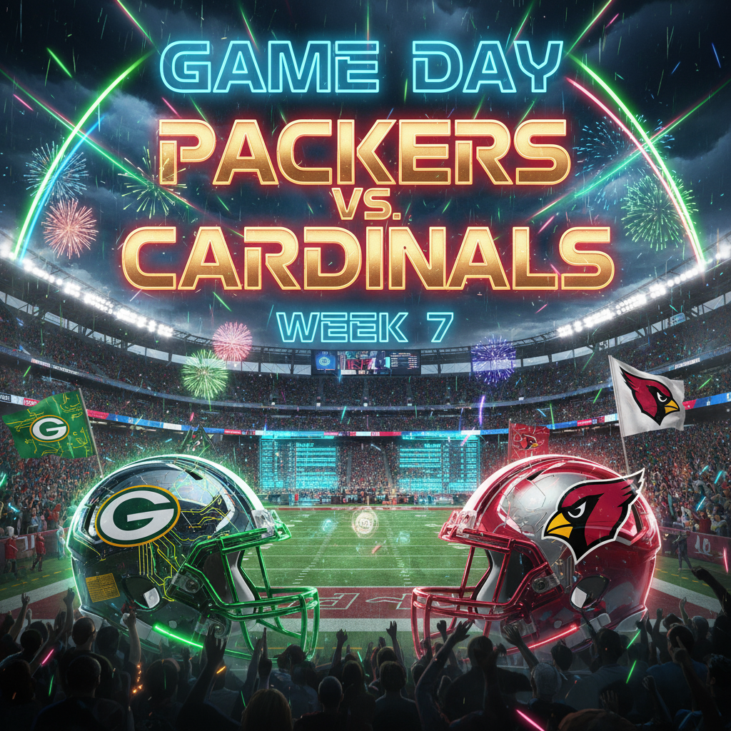 🏈💚💛 PACKERS GAME DAY HYPE: Green Bay Takes Over Glendale — “It’s a Great Day to Win, Packers Nation!” 💥🔥