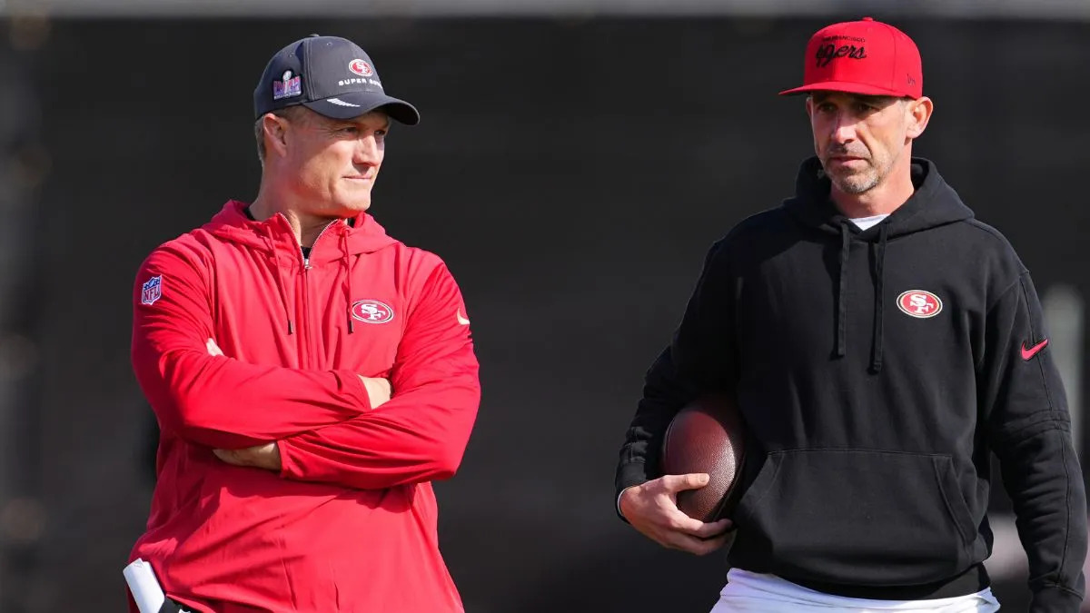 Head Coach Shanahan and John Lynch Erupt in Heated Meeting as 49ers GM Confirms He Wants to Bring This Linebacker Back to San Francisco, Despite It Going Against the Team’s Youth-First Philosophy