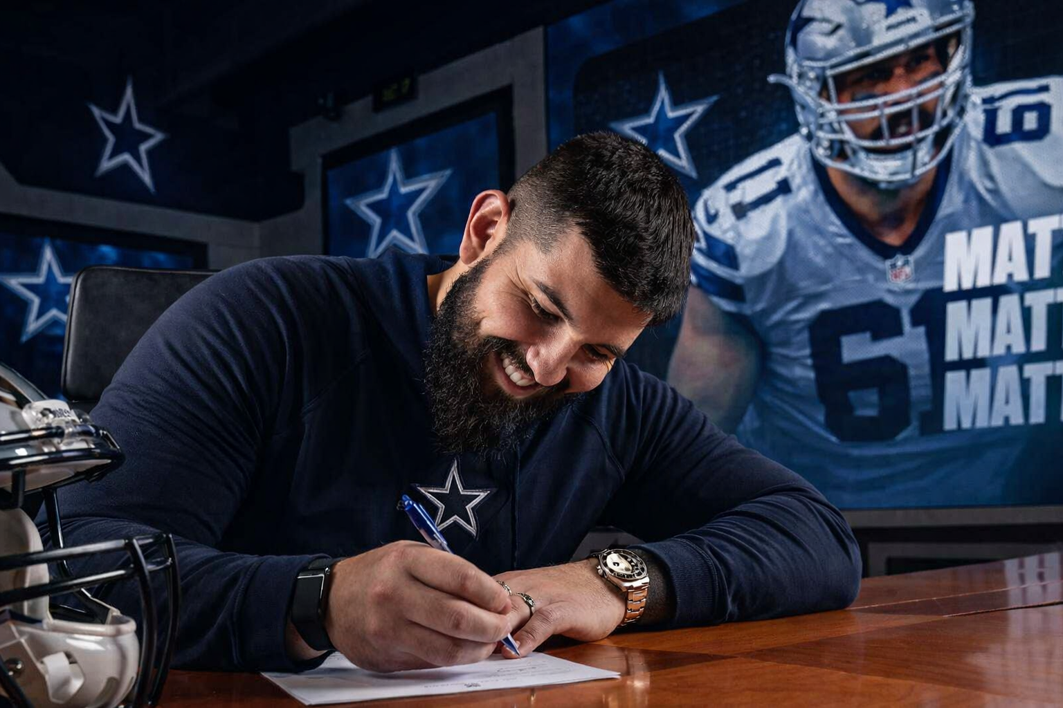 Cowboys Decide to Replace Fan Favorite Brock Hoffman with a Contract for Former San Francisco 49ers Offensive Lineman