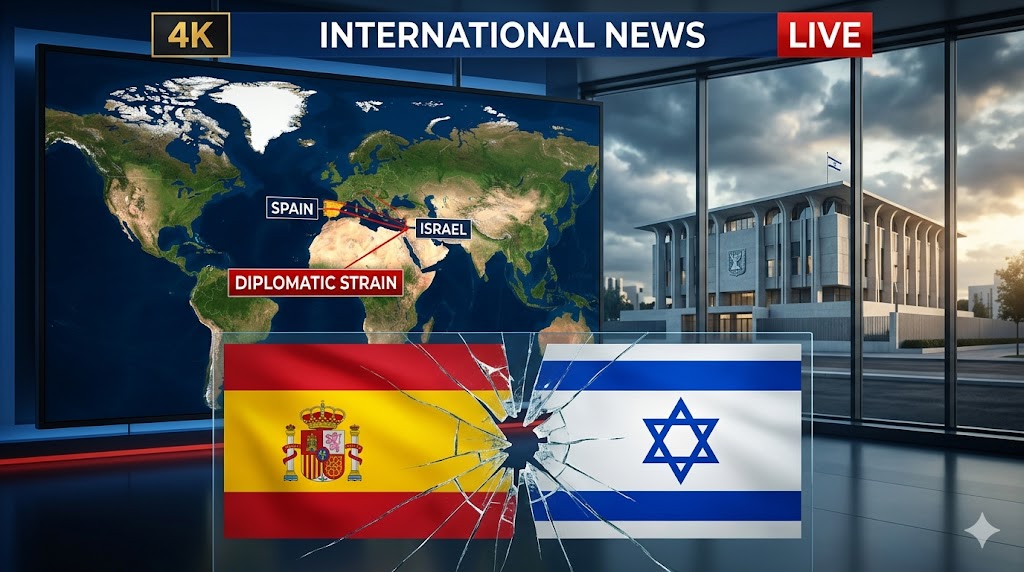 Spain Pulls Ambassador From Israel as Iran War Sparks Global Diplomatic Shock