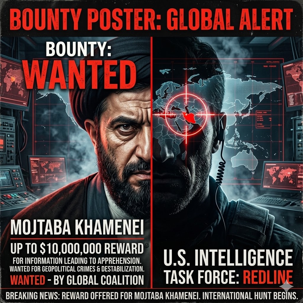 U.S. Offers $10 Million Reward for Information on Iran’s New Supreme Leader and Senior Officials