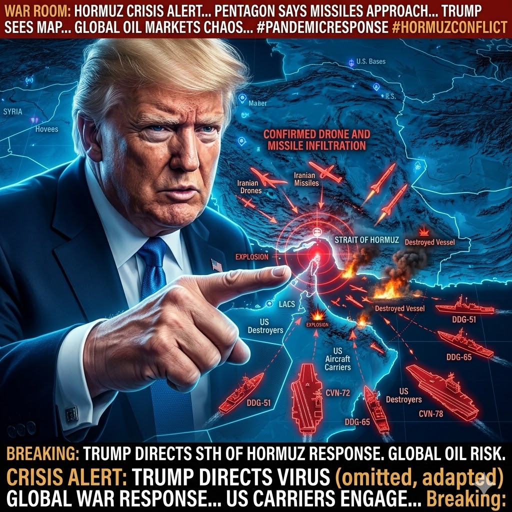 Trump Calls for Global Naval Coalition as Tensions Rise Over Hormuz Strait