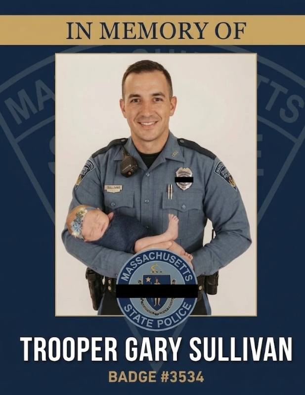 Massachusetts State Police Trooper Gary Sullivan is being remembered for his heroic actions following the crash, as the New England Patriots fan community expresses its deep respect