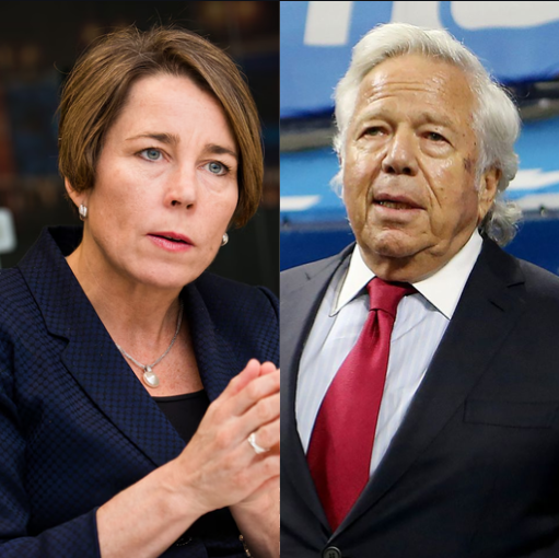 Just 12 Hours After Securing 25/32 NFL Votes to Relocate to New Hampshire, Governor Maura Healey Held an Urgent "Roundtable" Meeting with New Hampshire Governor Chris Sununu and Owner Robert Kraft