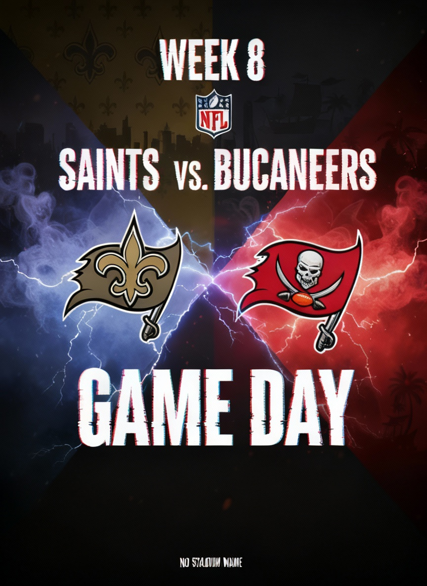 WEEK 8 SHOWDOWN: Saints Rally at Home — New Orleans Prepares to Take on Tampa Bay! 🏈🔥