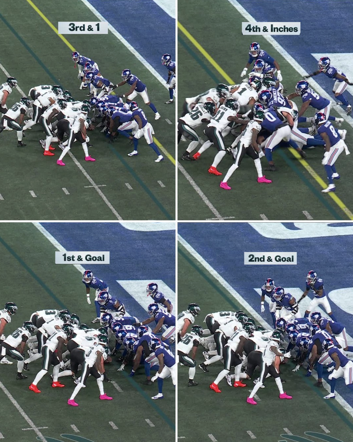 NFL Firestorm: Micah Parsons and Giants Coach Brian Daboll Blast Eagles’ Shocking Four Tush Push Plays!