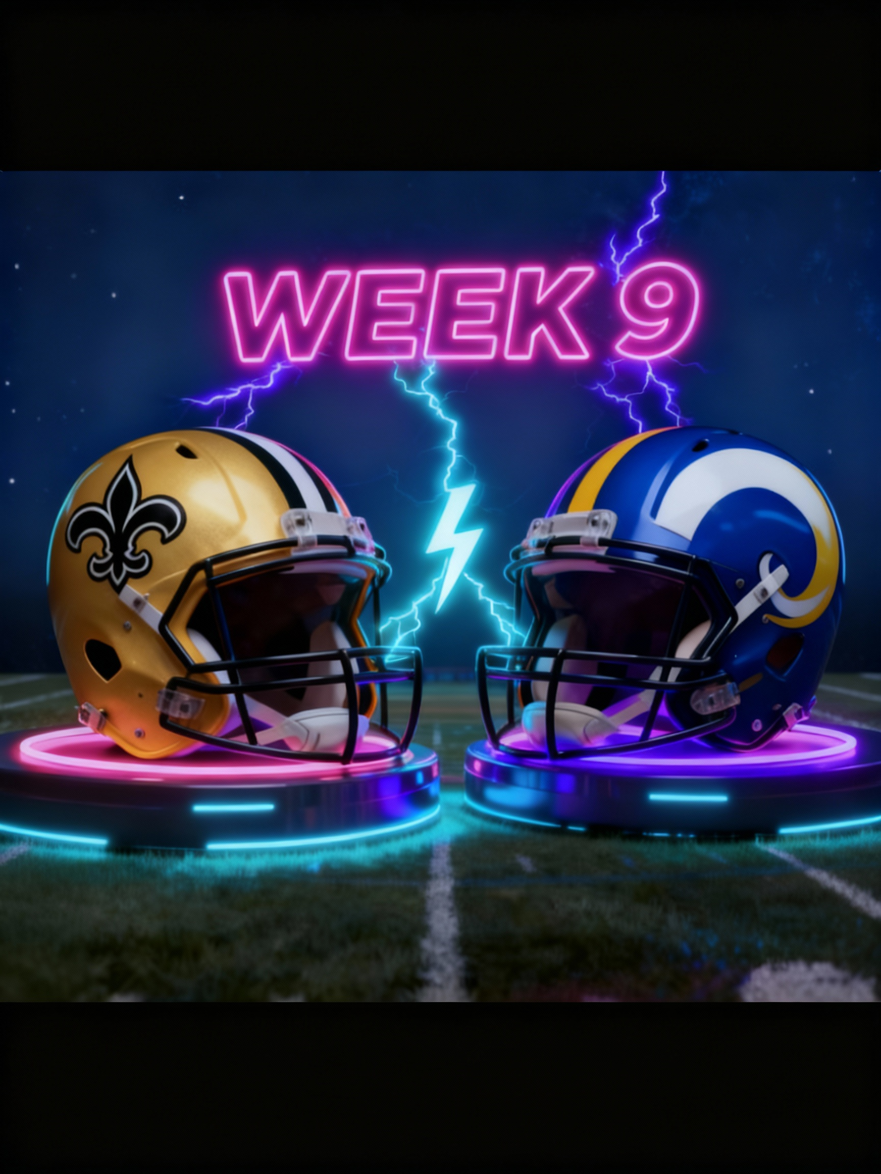 ⚜️ Who Dat Nation, Get Ready — Here’s Everything You Need to Know for Saints vs. Rams in Week 9!