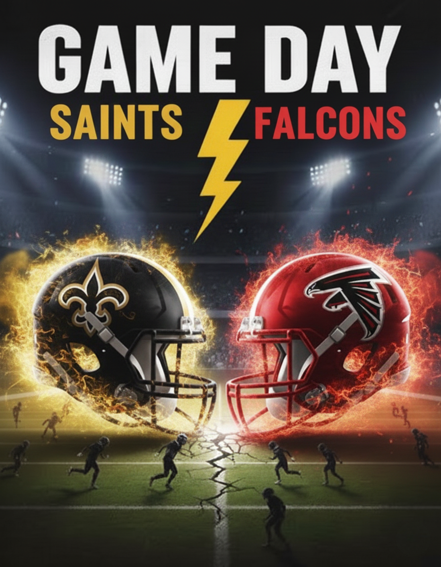 🟣 NEW ORLEANS SAINTS VS ATLANTA FALCONS – GAME DAY INFO FOR WHO DAT NATION! ⚜️🏈