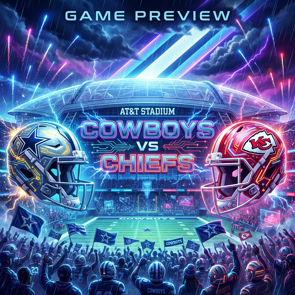 GAME PREVIEW: Cowboys vs Chiefs Week 13 - Thanksgiving Showdown At AT&T Stadium, And This Time It Is Personal For Dallas
