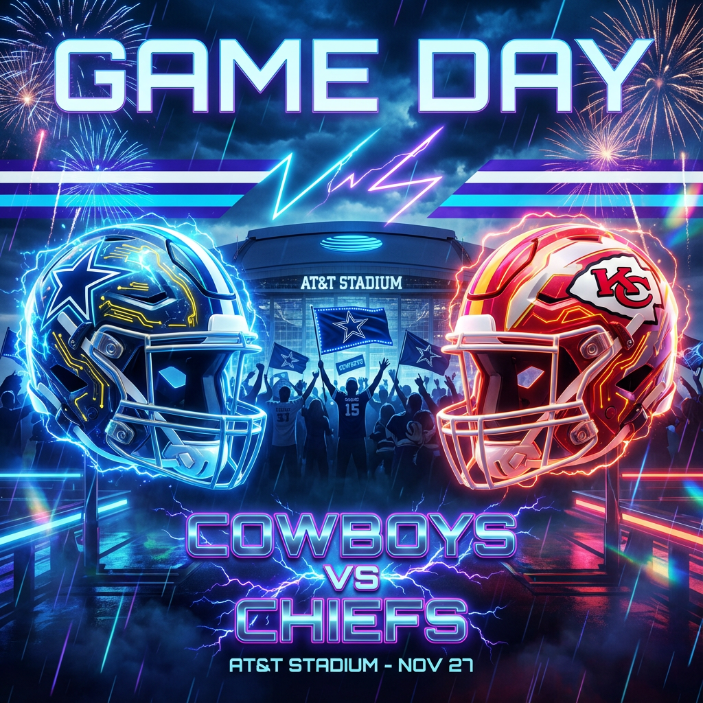 Everything You Need To Know About Cowboys vs Chiefs in Week 13: How To Watch Live, Traffic, Weather And More