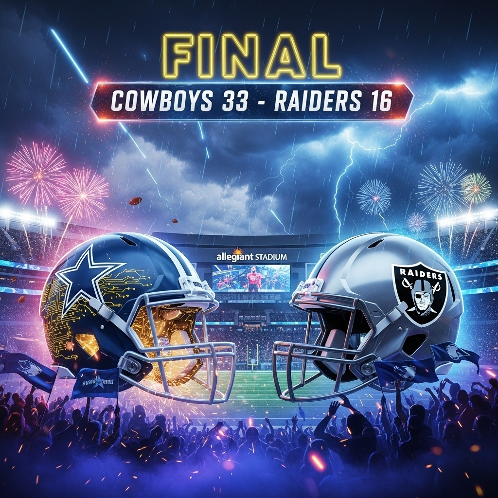 Week 11 Recap Cowboys vs Raiders: Cowboys Dominate Raiders 33 - 16 and Send a Powerful Message to the Entire NFL