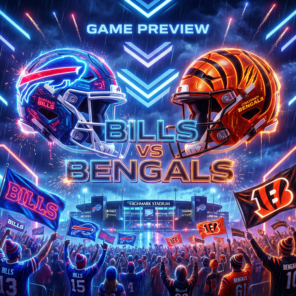 Buffalo Bills vs Cincinnati Bengals – Kickoff Time, Injuries, Predictions & Betting Odds Week 14 NFL 2025
