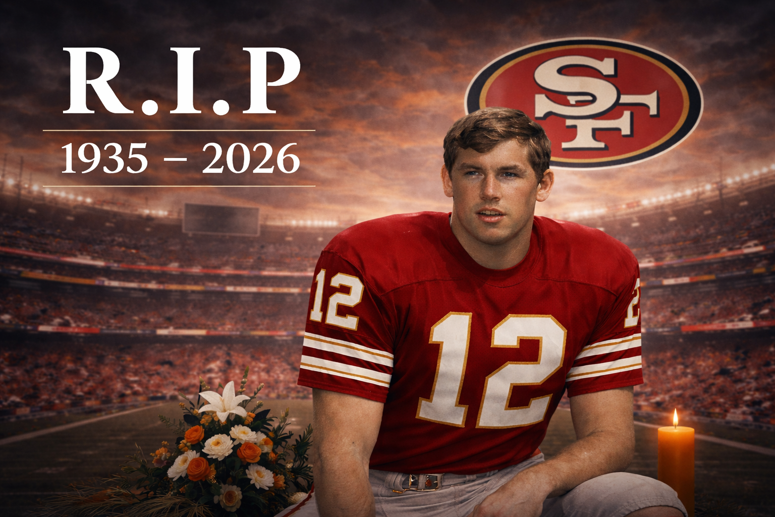 49ers Fans Deeply Mourn the Passing of Legendary Rose Bowl MVP Quarterback and U.S. Army Veteran – A Piece of Team History Is Gone, But His Legacy Will Live On Forever in San Francisco