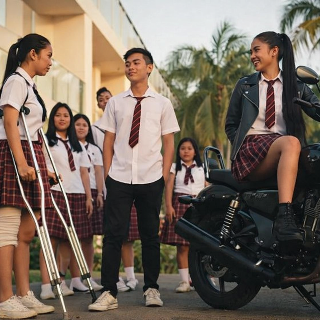 90A Tinadyakan nila ang saklay ng dalaga… pero nang dumating ang ama niya, tumigil ang lahat!