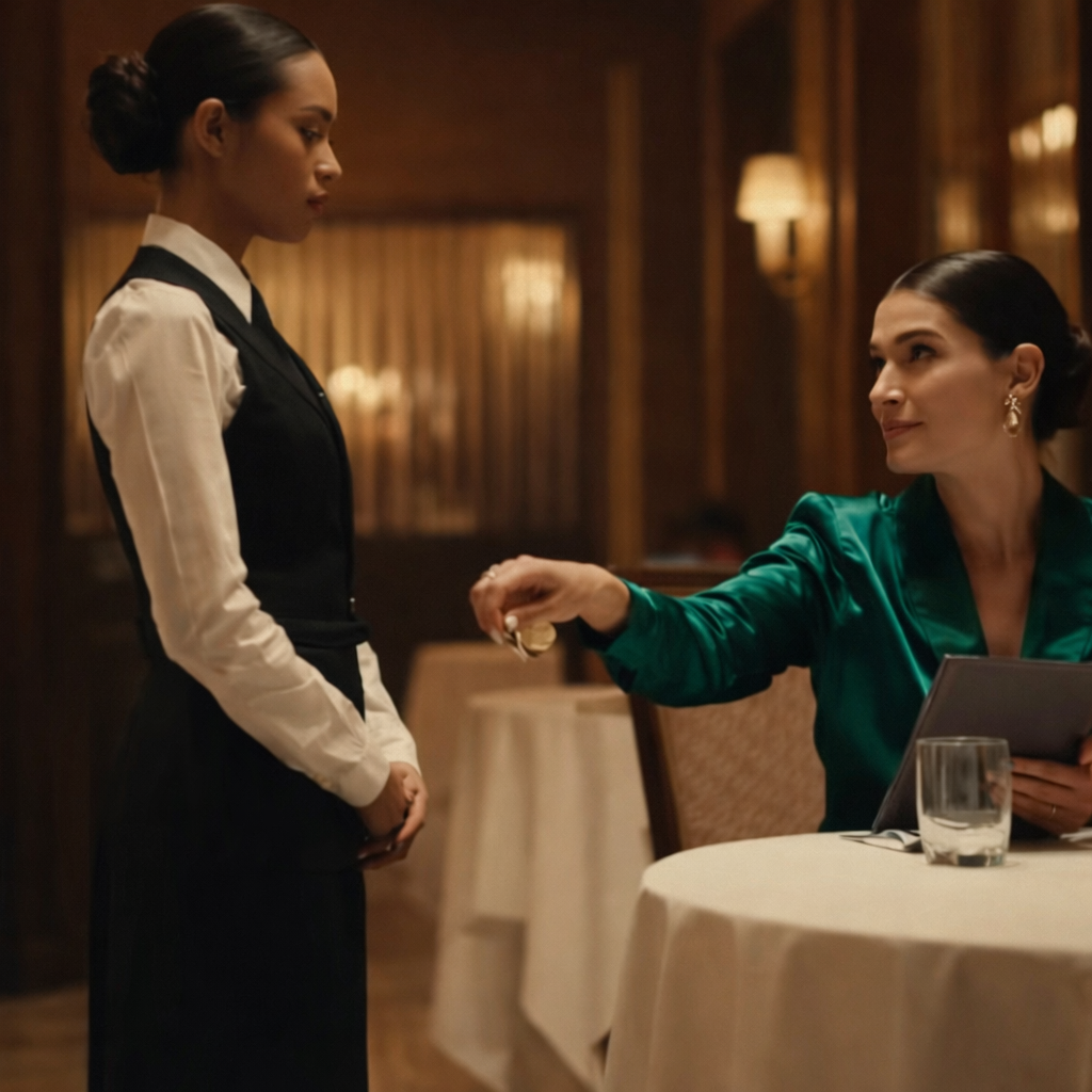 01USAPH She looked down on the waiter… but the ending shocked everyone.