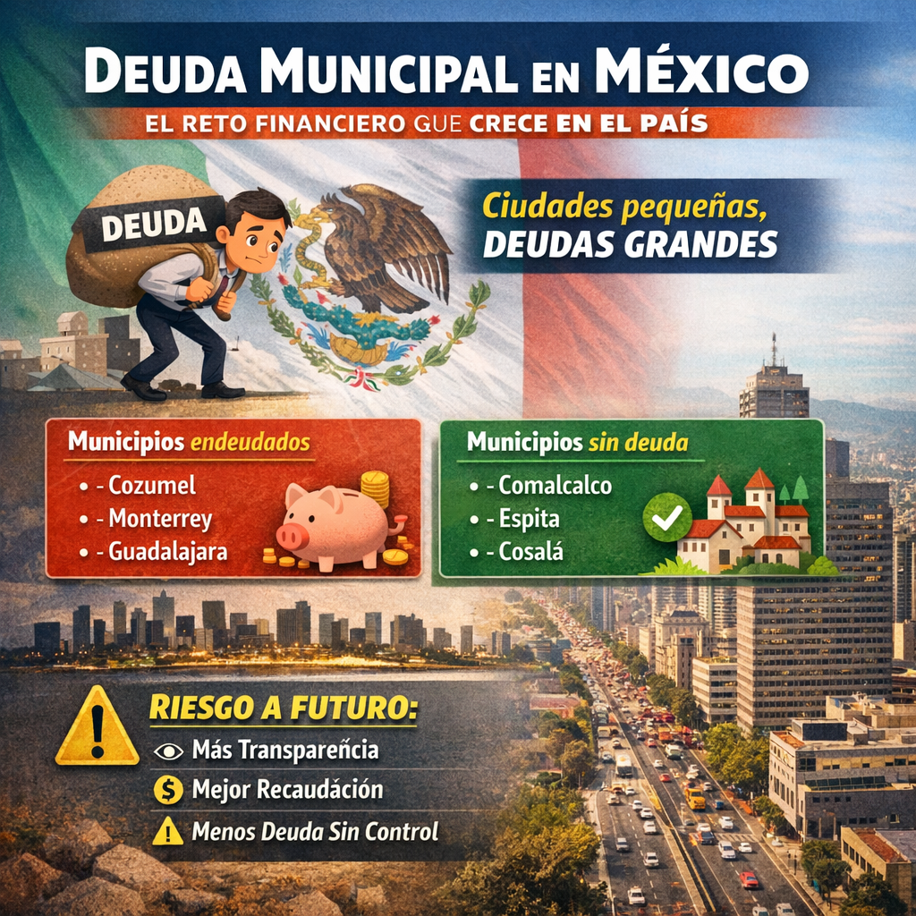 📰 Deuda Pública en Ciudades Mexicanas: Un Reto Financiero Creciente en Todo el País